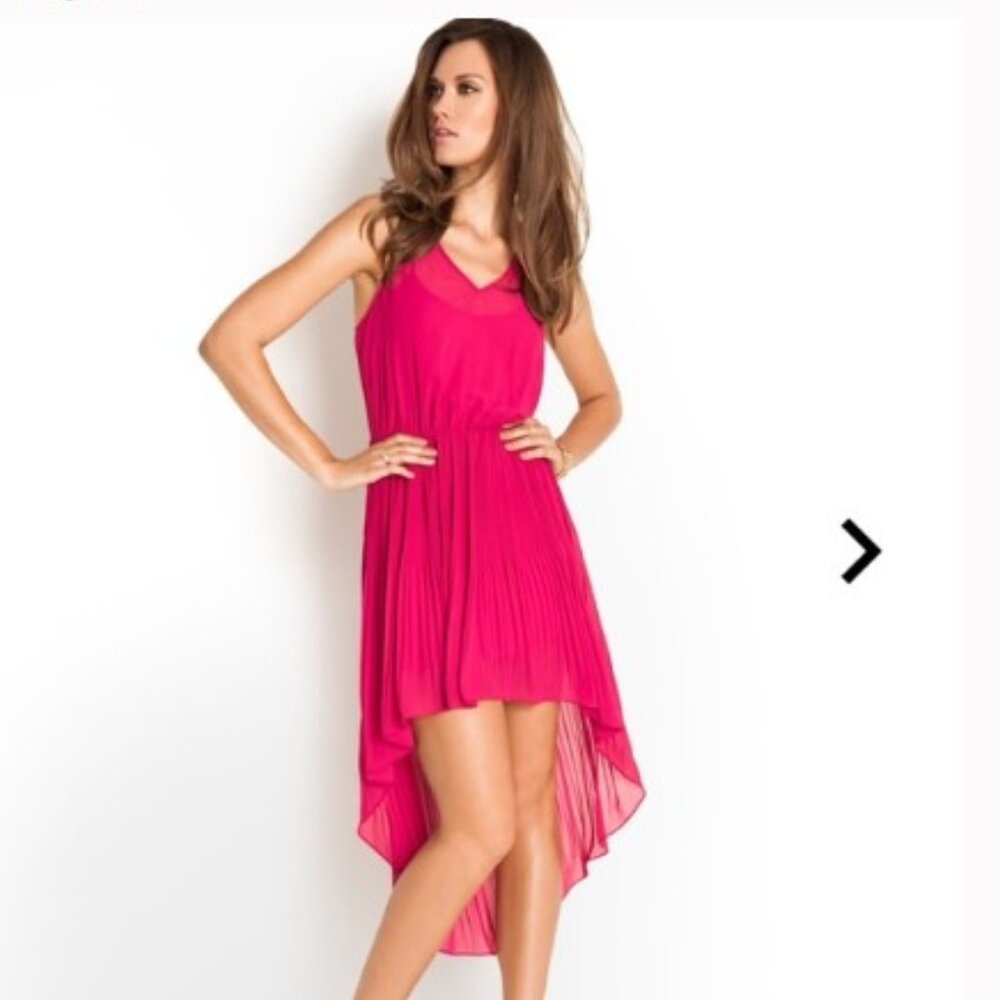 Guess Brand High Low Pink Dress Summer dress